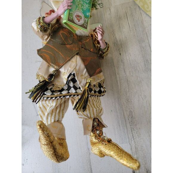 Mark Roberts cookbook fairy, med 51 31872 Santa Claus Xmas - Picture 7 of 10